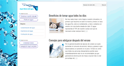 Desktop Screenshot of importanciadelagua.net